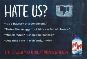 Miracle Whip - Hate Us?